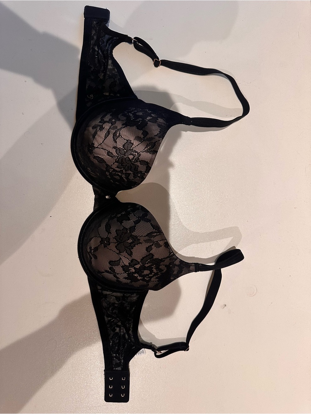 Le Mystere Black Lace Underwire Bra